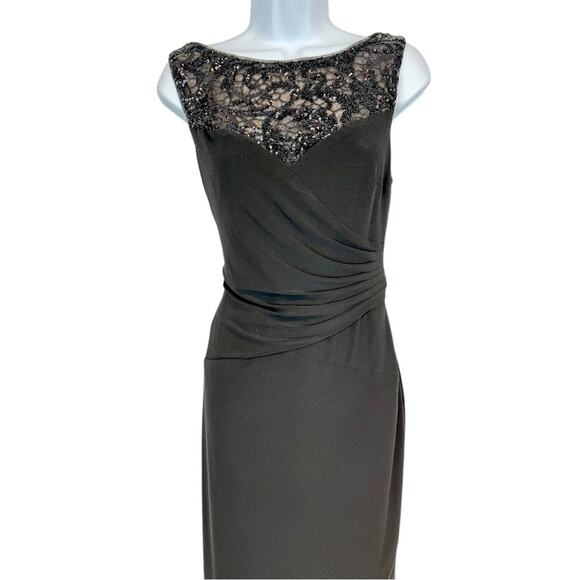 Lauren Ralph Lauren Classic Sheer sequin Lace cocktail Dress Size 8 NWT - Picture 10 of 16